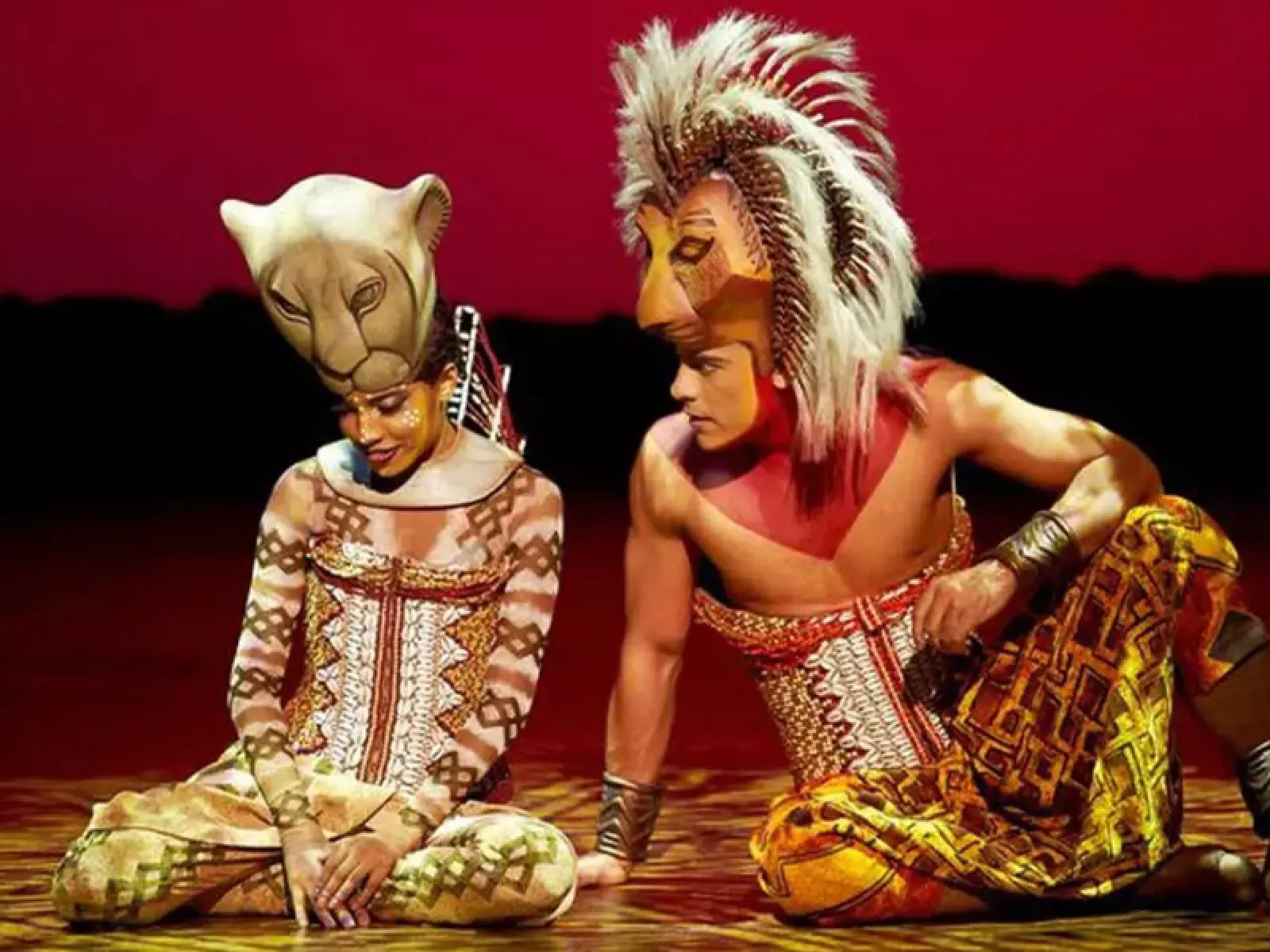 Imagen del musical El Rey León