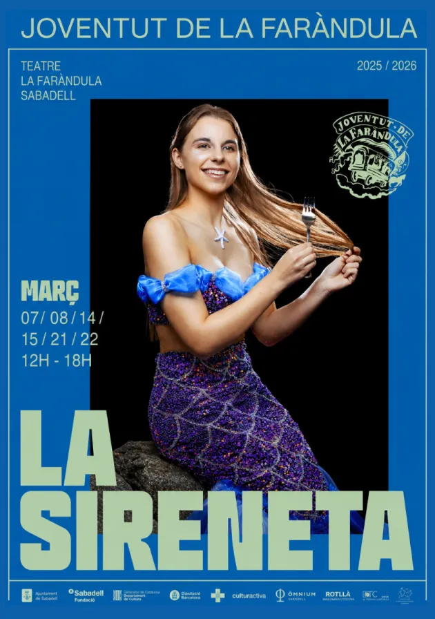 Poster del musical La sireneta (2025)