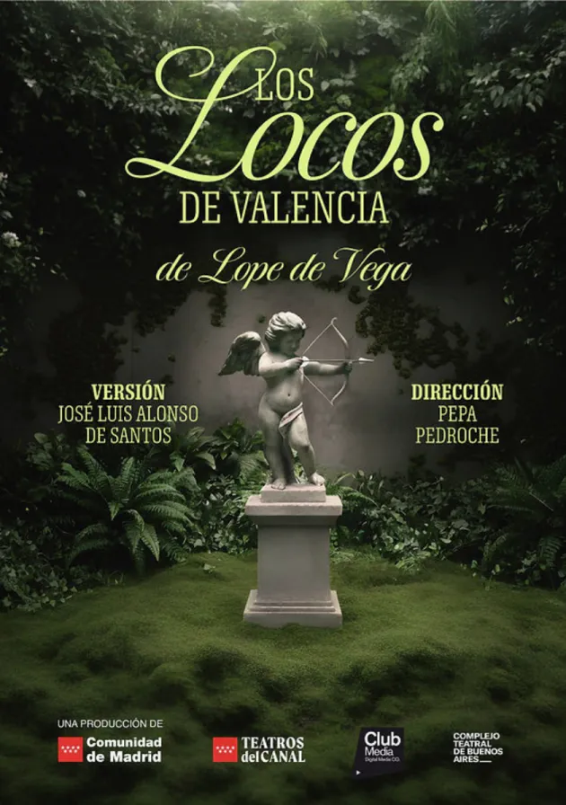 Poster del musical Los locos de Valencia