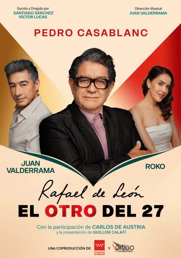 Poster del musical El otro del 27. Rafael de León