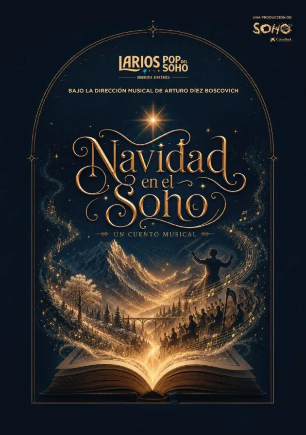 Poster del musical Navidad en el Soho: Un cuento musical