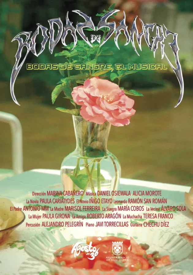 Poster del musical Bodas de sangre (2024)