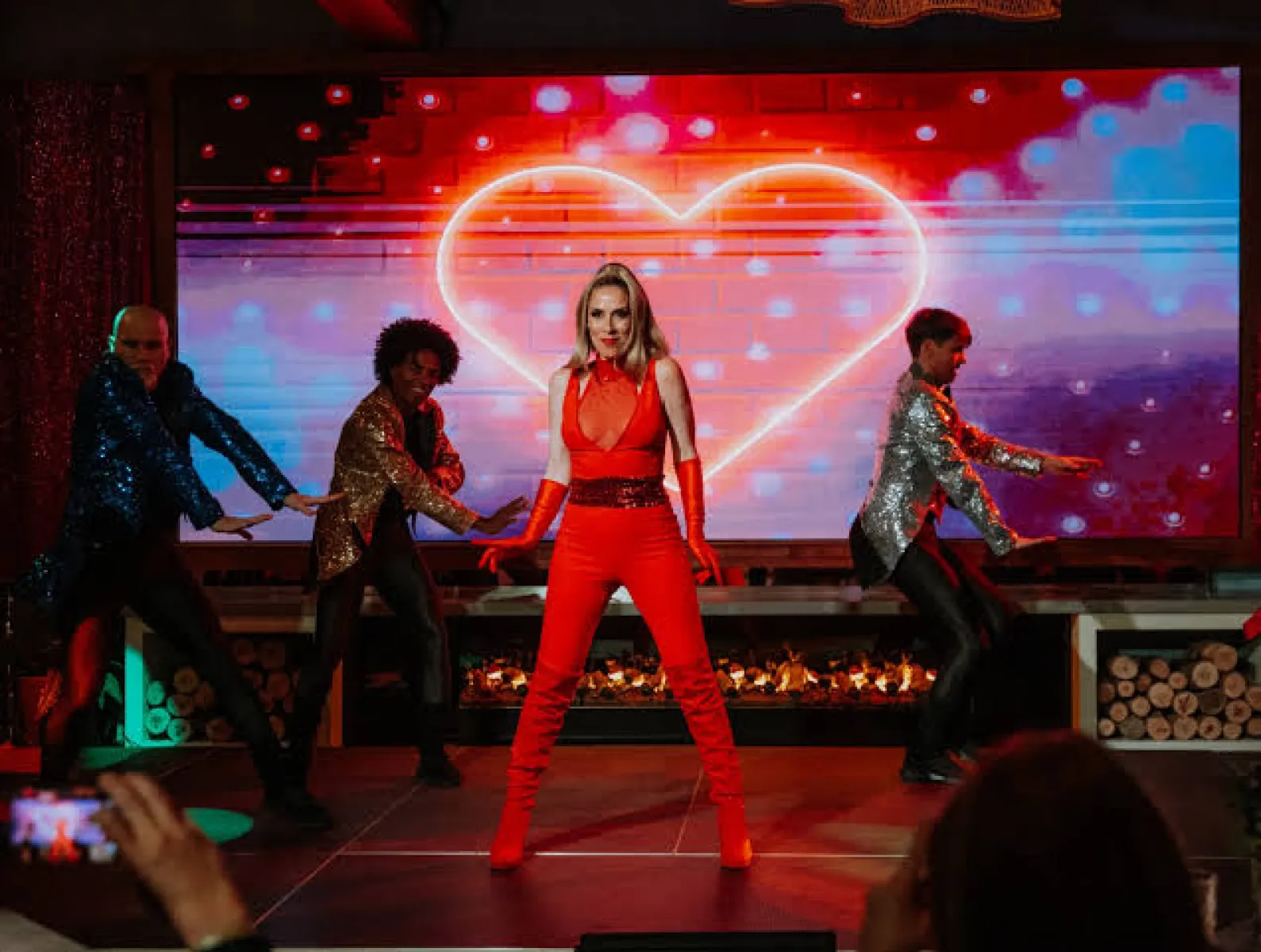 Imagen del musical Hola Raffaella