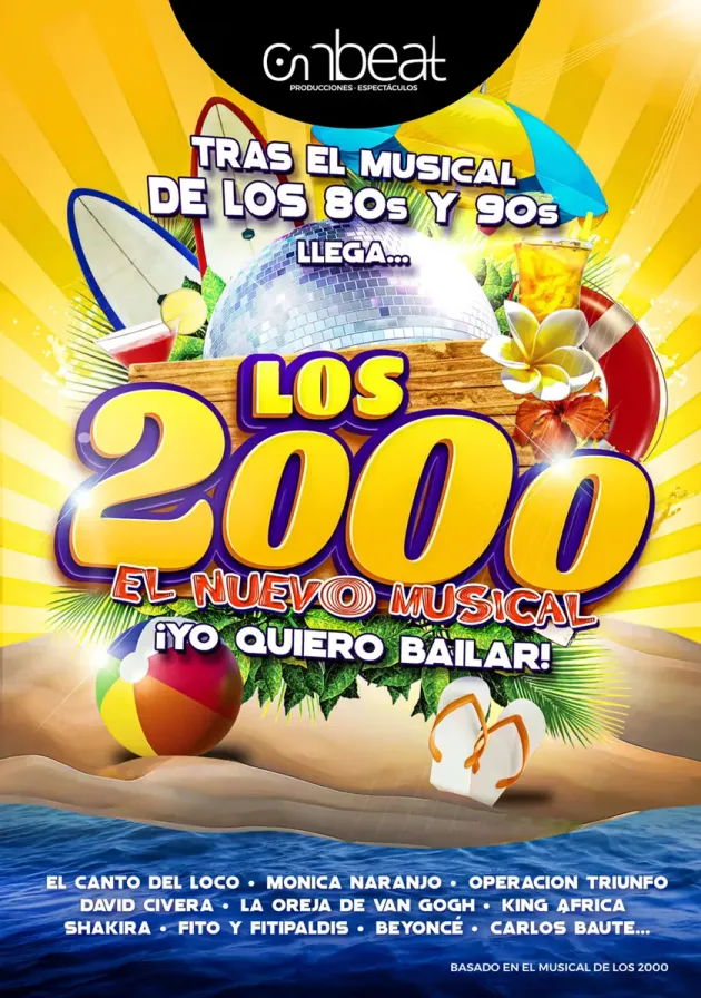 Poster del musical Los 2000