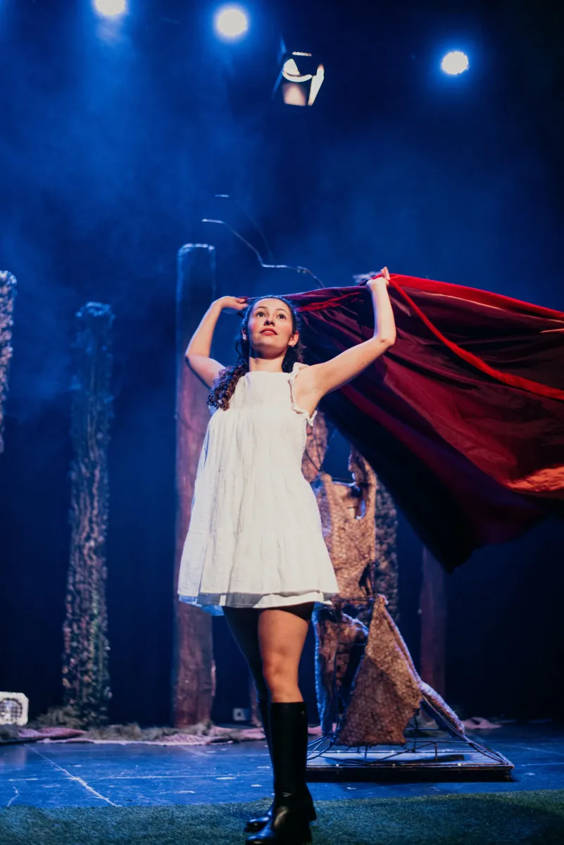 Imagen del musical Caperucita roja (2015)