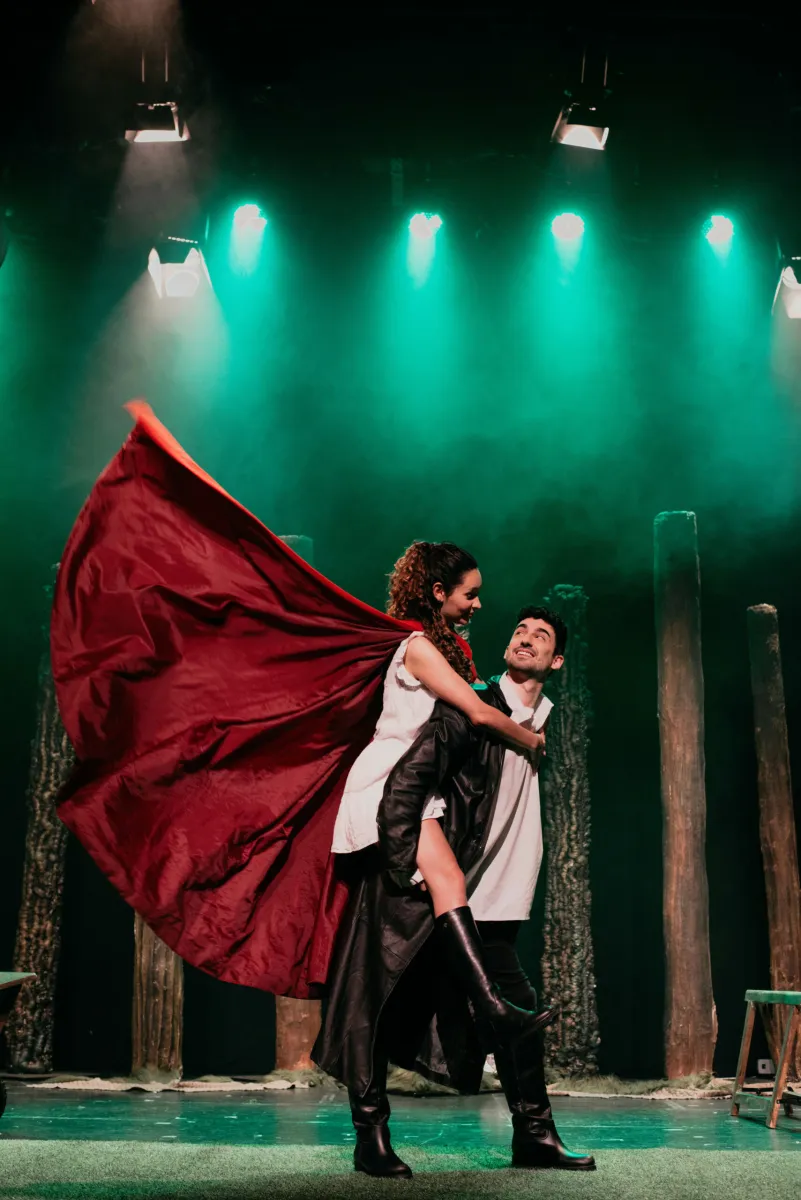 Imagen del musical Caperucita roja (2015)