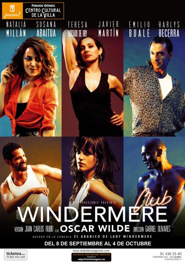 Poster del musical Windermere Club (2015)