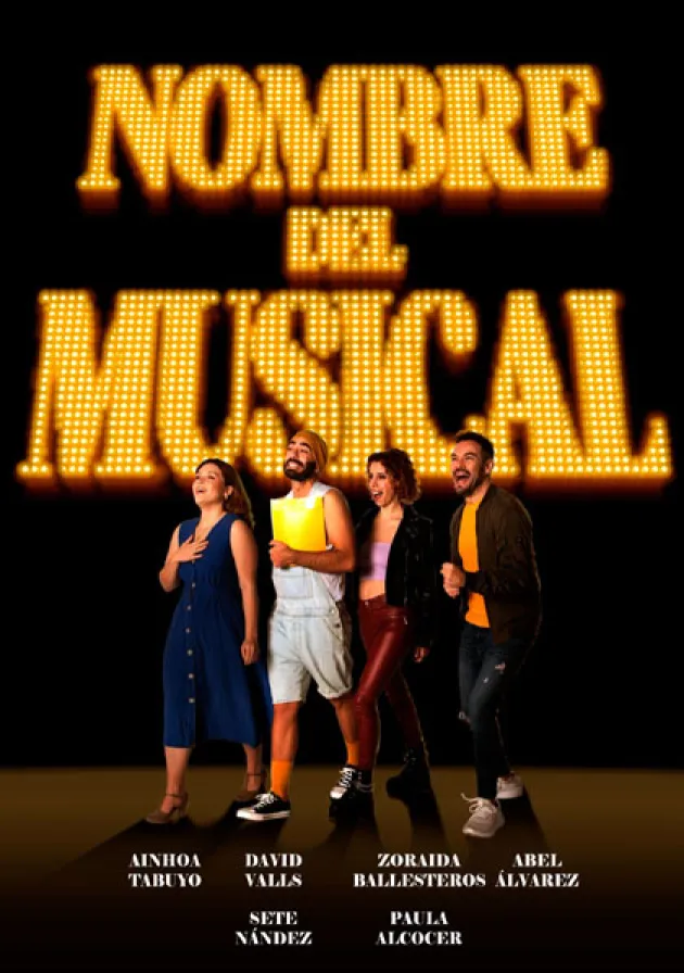 Poster del musical Nombre del musical (2023)
