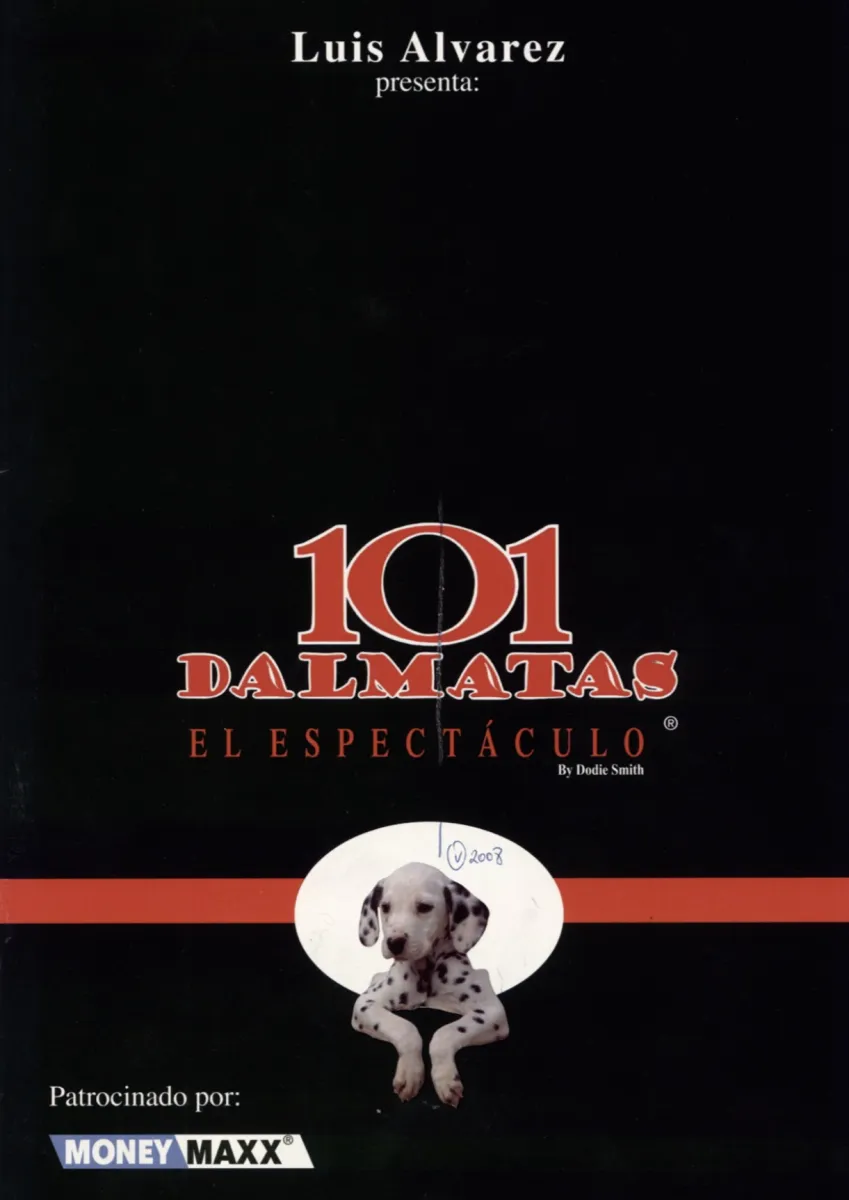 Imagen del musical 101 dálmatas (2001)