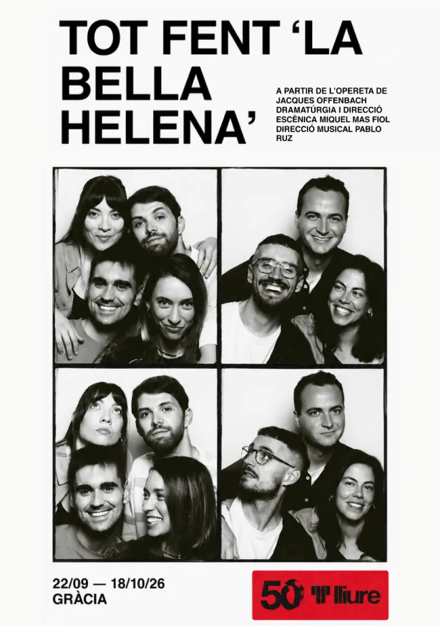 Poster del musical Tot fent 'La bella Helena'