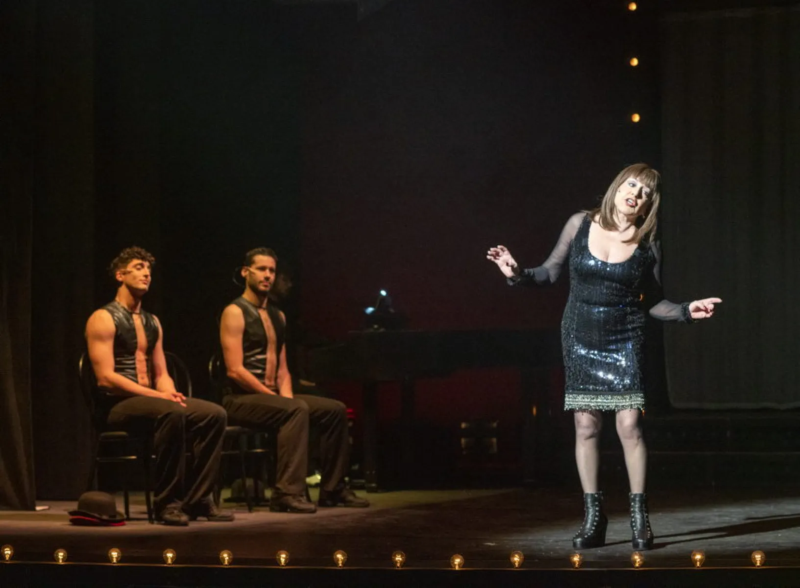 Imagen del musical Una noche con ella (2021)