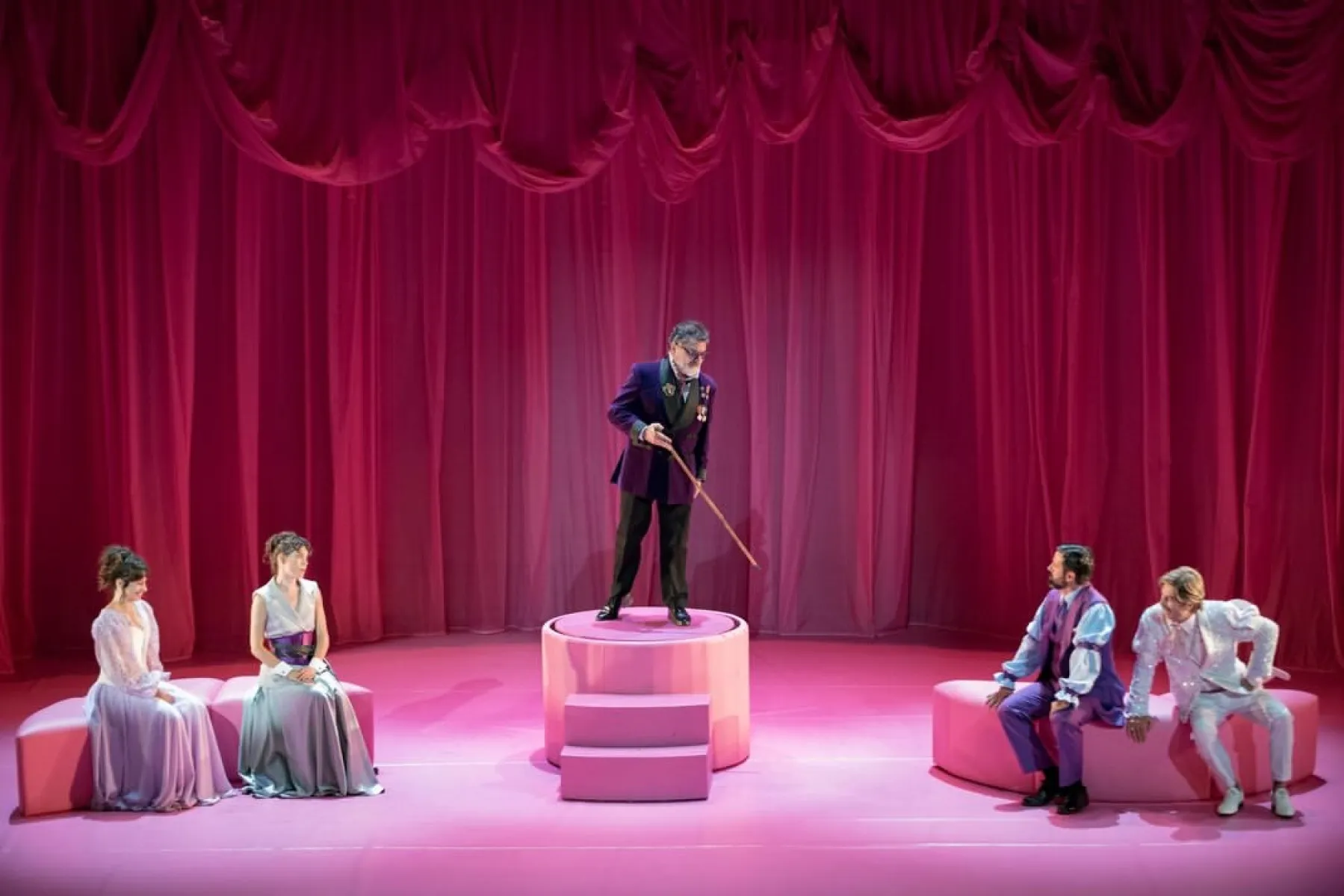 Imagen del musical El narciso en su opinión