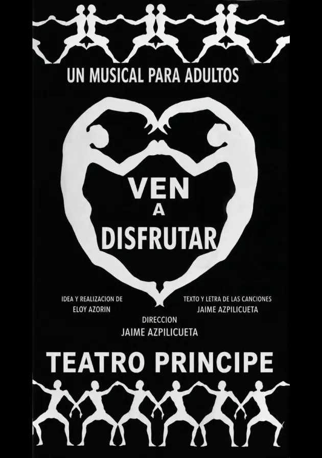 Poster del musical Ven a disfrutar (1978)