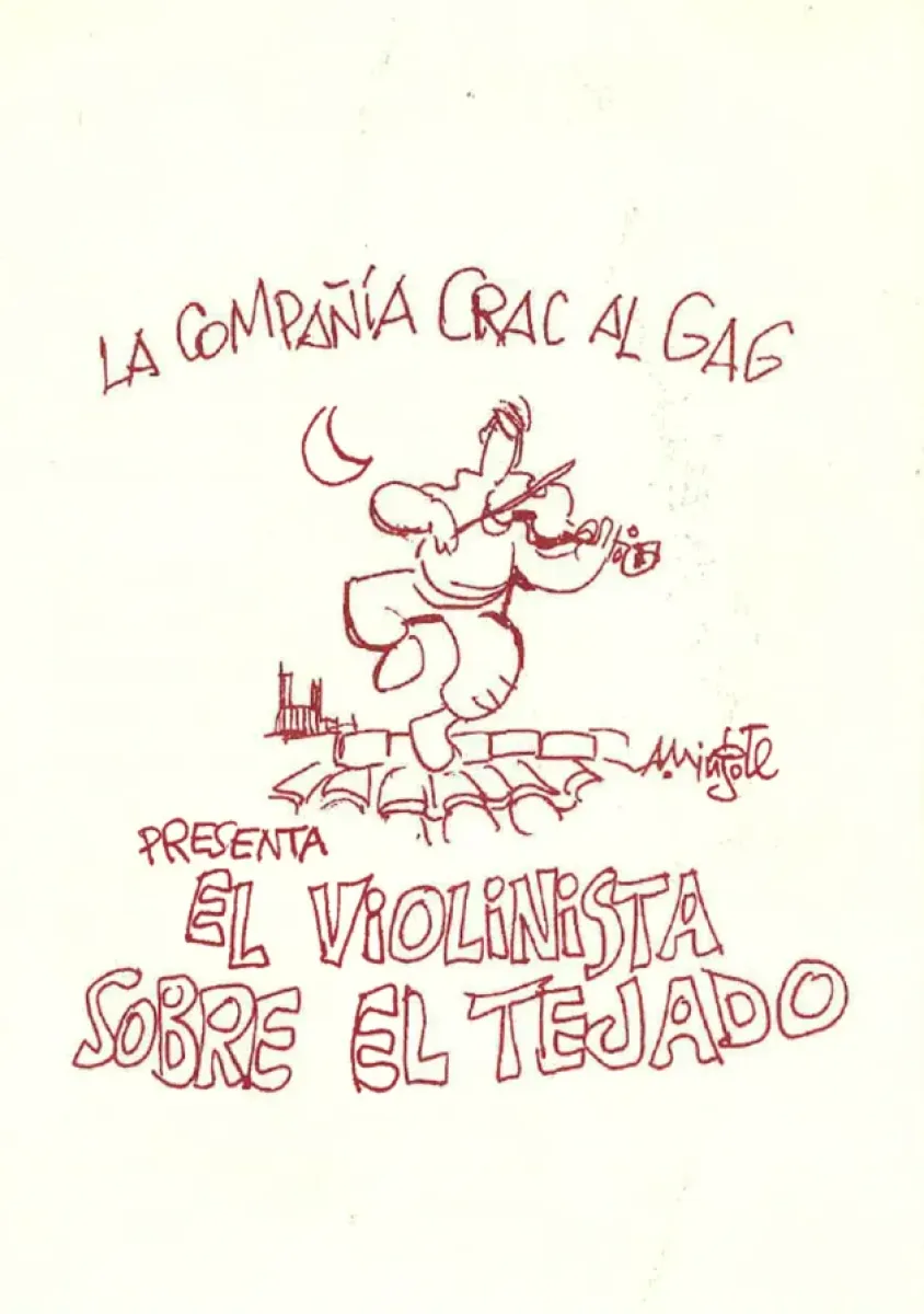 Imagen del musical El violinista en el tejado (1997)