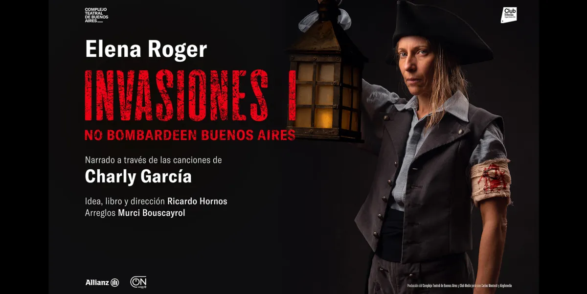 Elena Roger desembarca en España con 'Invasiones I: No bombardeen Buenos Aires', la ópera rock con música de Charly García