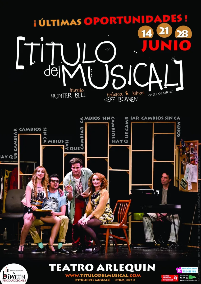 Imagen del musical [Título del musical] (2012)