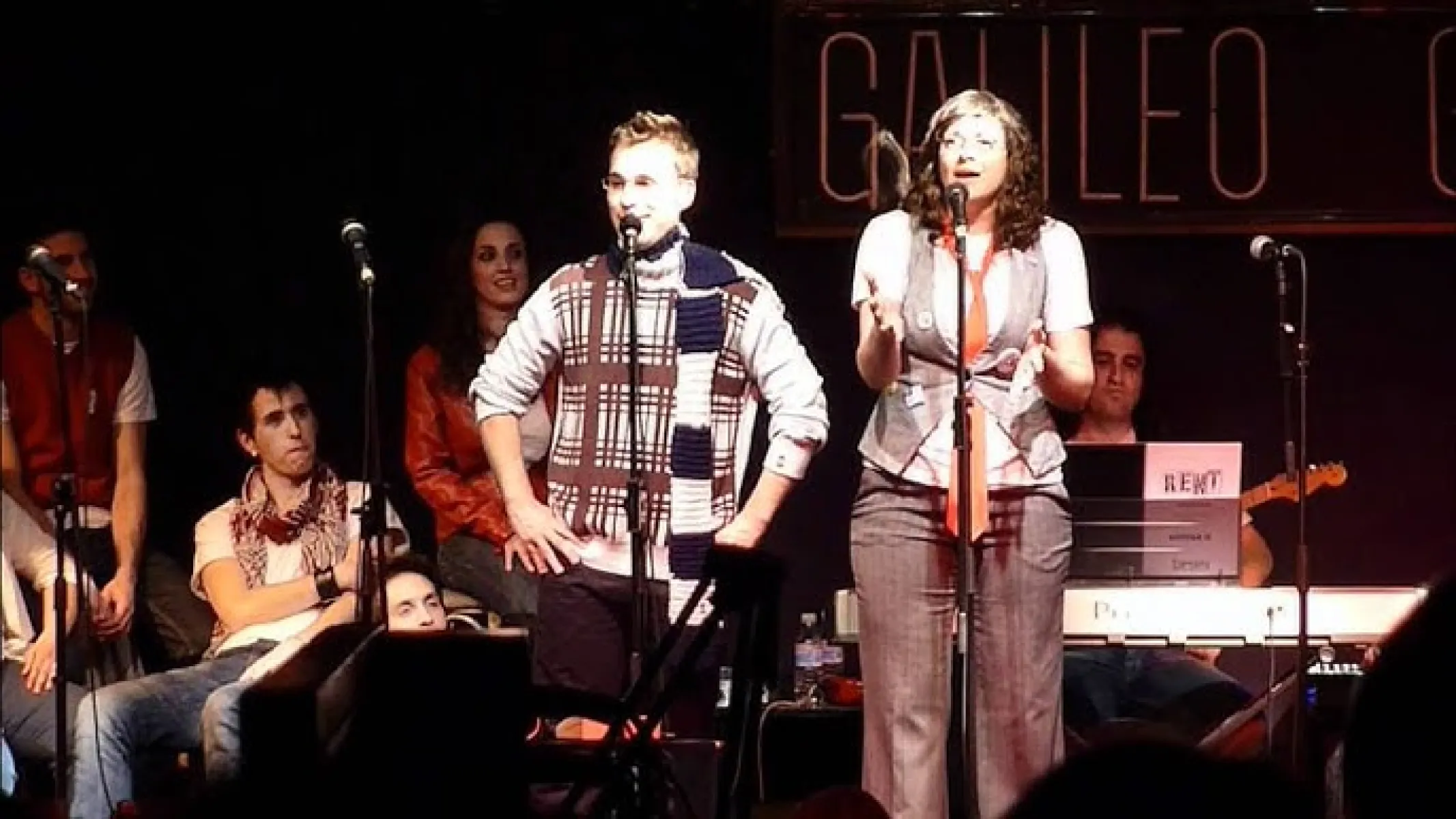Imagen del musical Rent en concierto (2011)