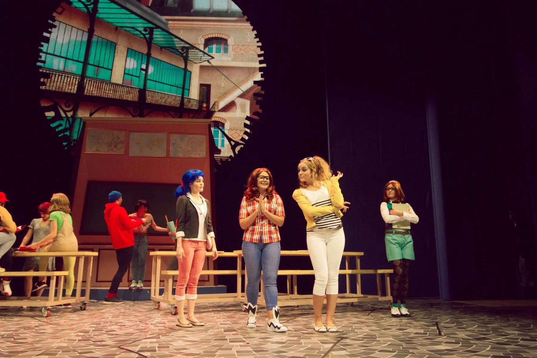 Imagen del musical Miraculous, el espectáculo de Ladybug (2019)