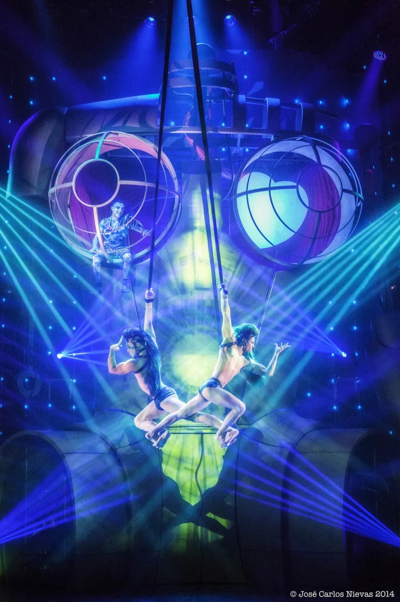 Imagen del musical A Marte Cabaret (2014)