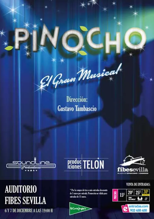 Poster del musical Pinocho (2013)
