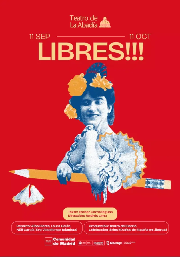 Poster del musical Libres!!!