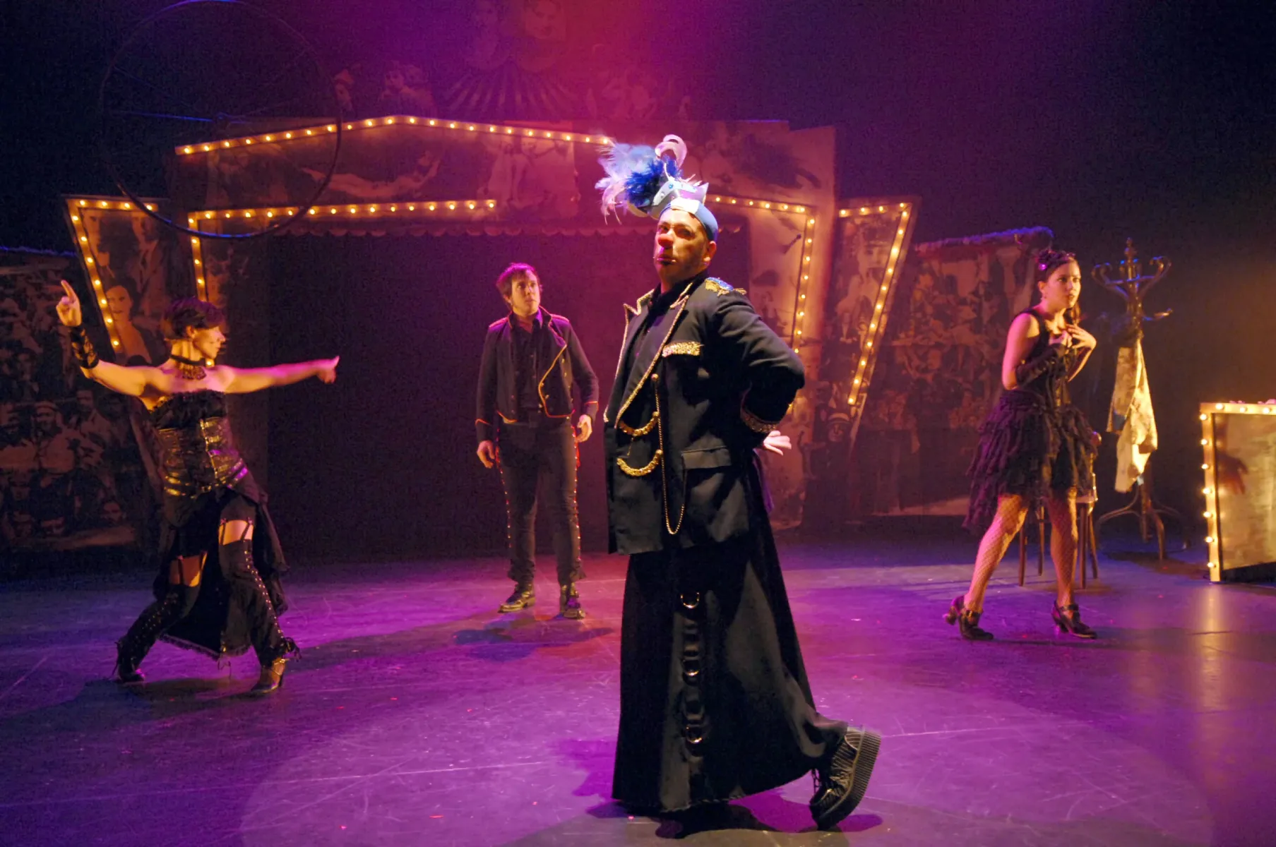 Imagen del musical La barraca del zurdo