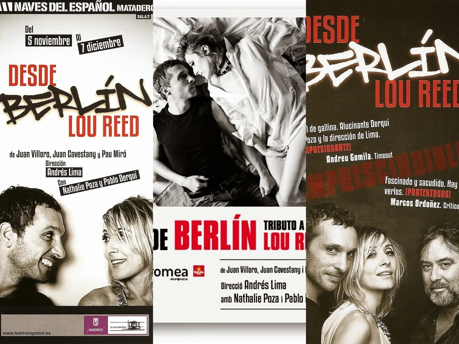 Imagen del musical Desde Berlín (2014)
