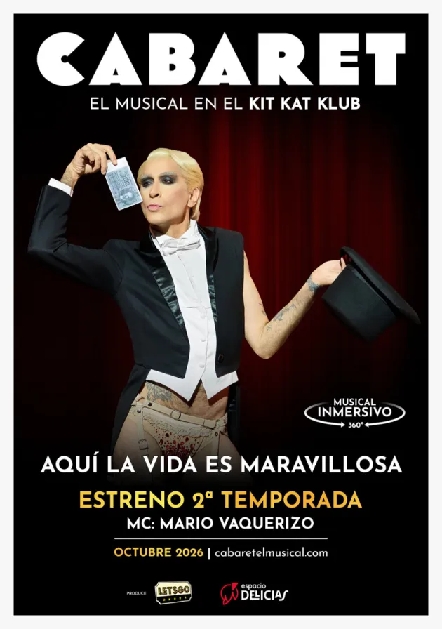 Poster del musical Cabaret