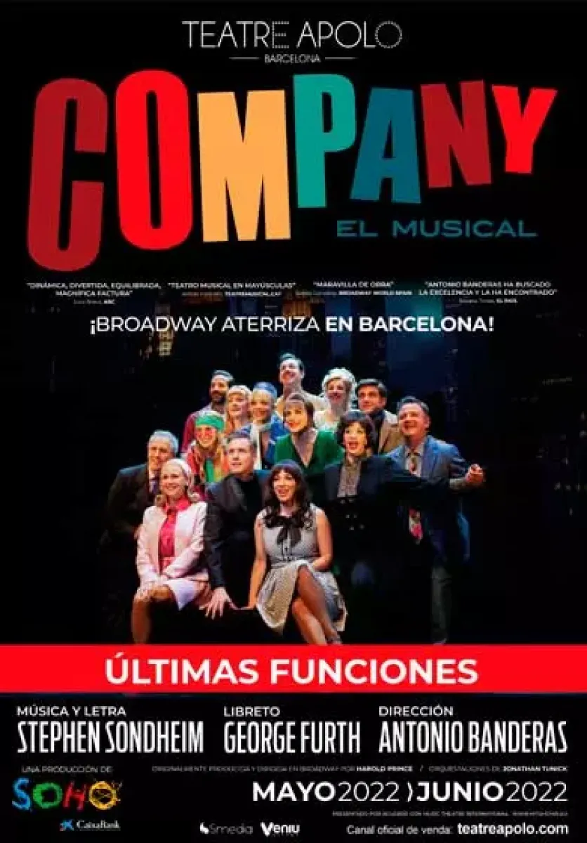 Imagen del musical Company (2021)