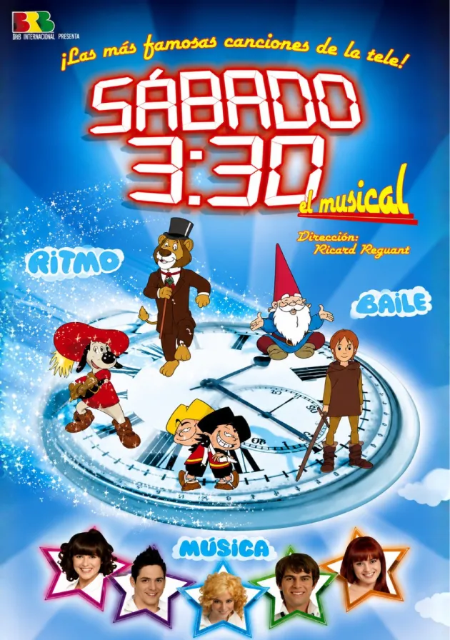 Poster del musical Sábado 3:30 (2010)