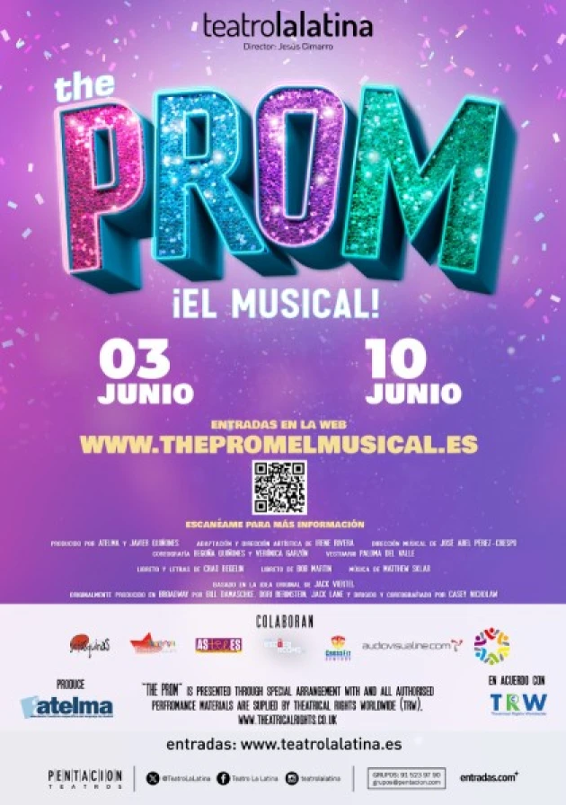Poster del musical The Prom (2024)