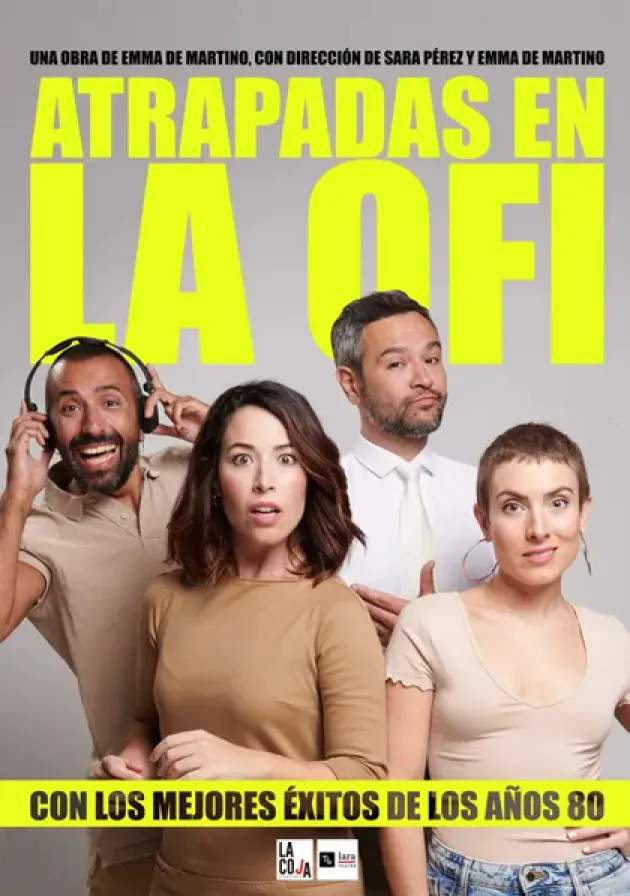 Poster del musical Atrapadas en la ofi (2023)