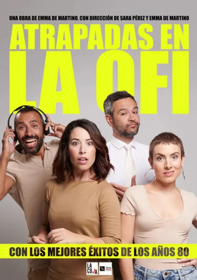Poster del musical Atrapadas en la ofi (2023)
