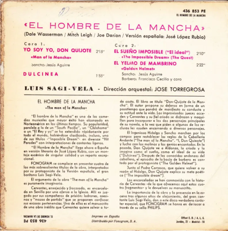 El hombre de la Mancha