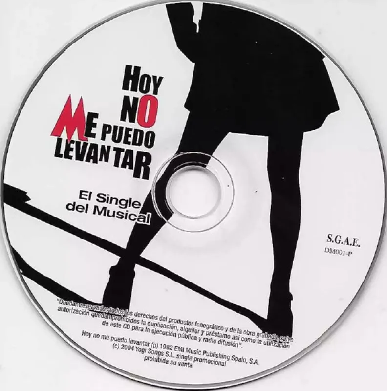 Hoy no me puedo levantar (single)