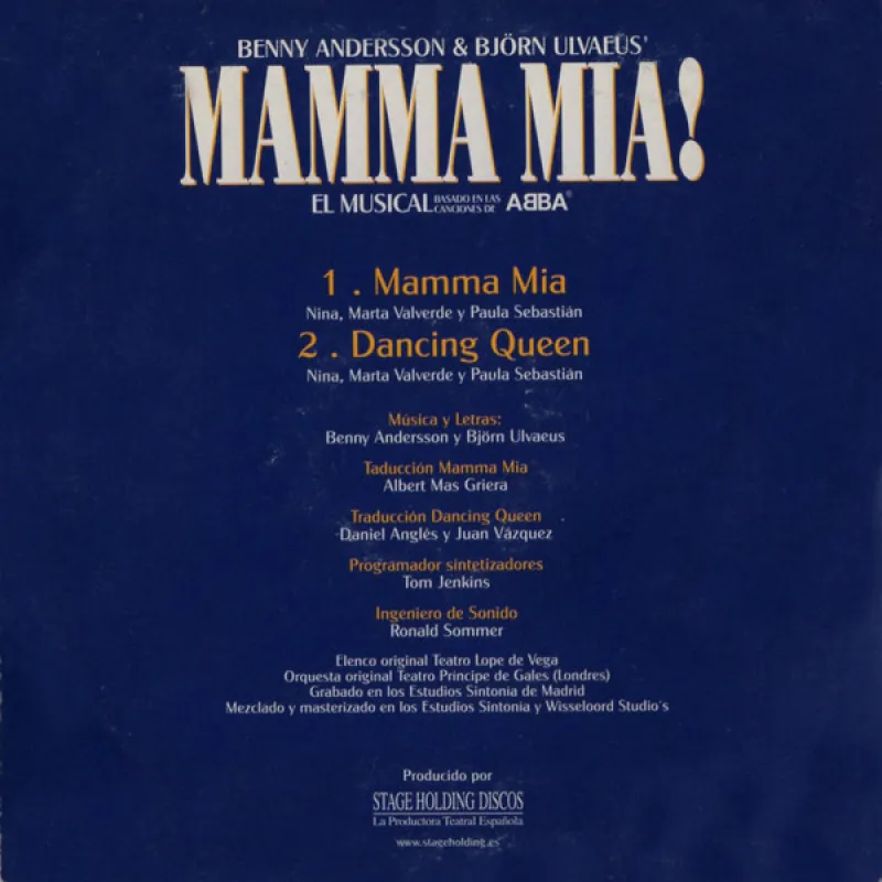 Mamma mia! (Promo 2 canciones)