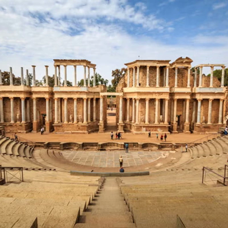 Teatro Romano de Mérida en Mérida