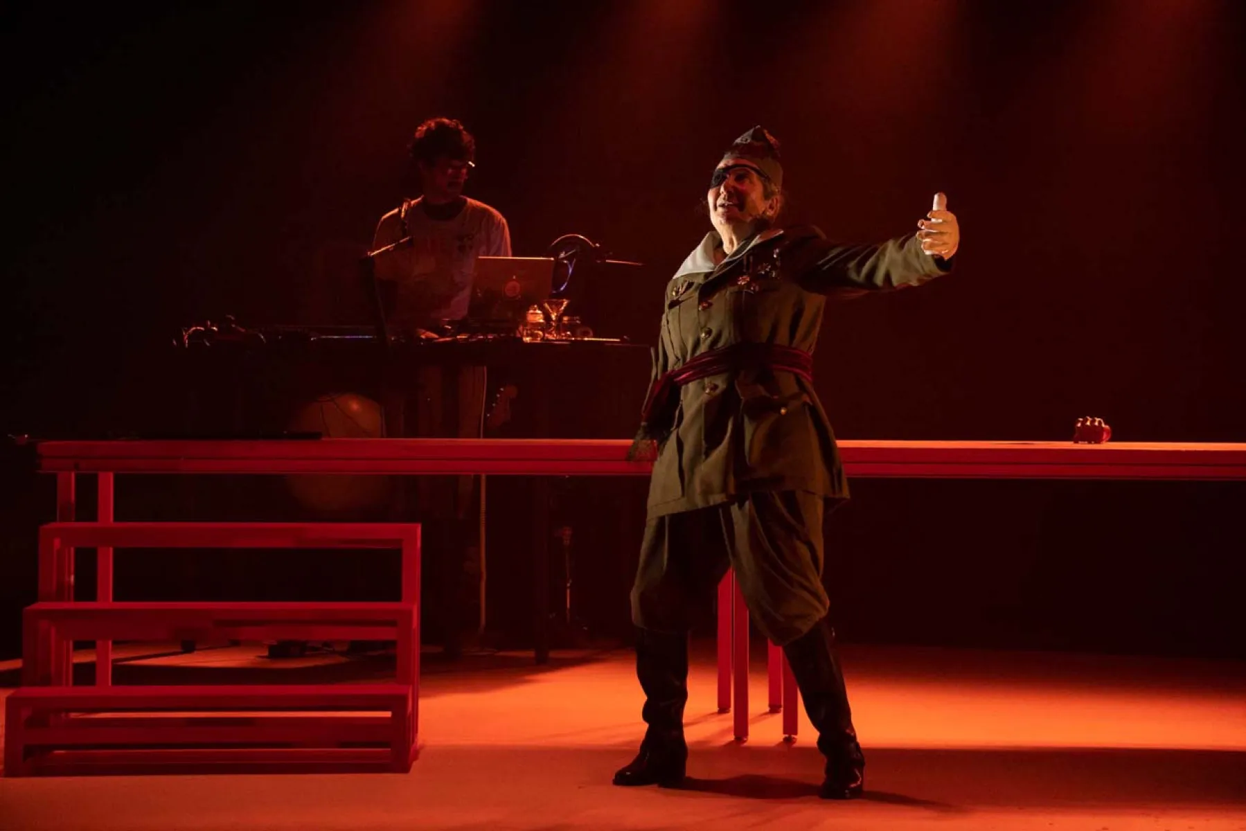 Imagen del musical Cantando bajo las balas