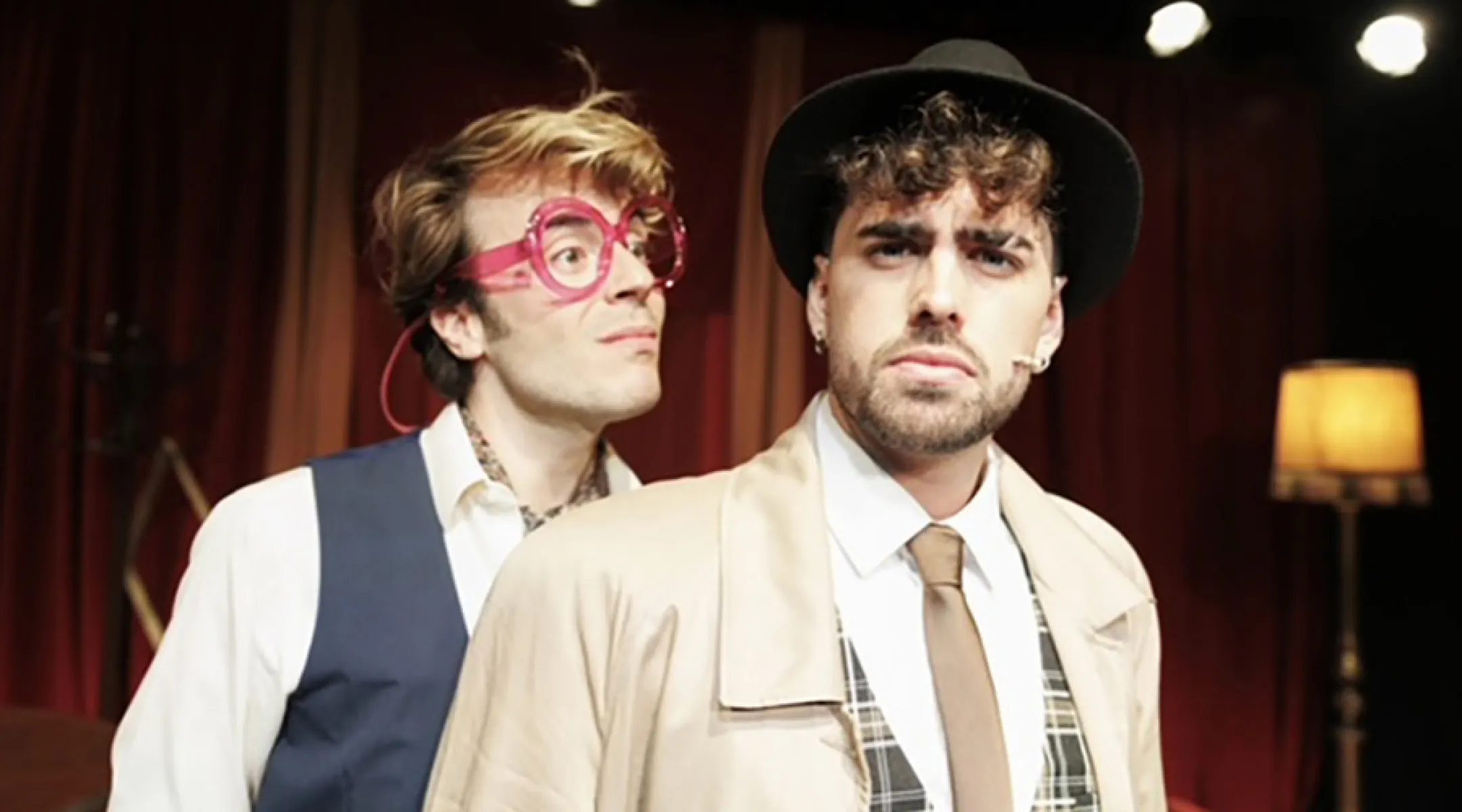 Imagen del musical Assassinat per a dos