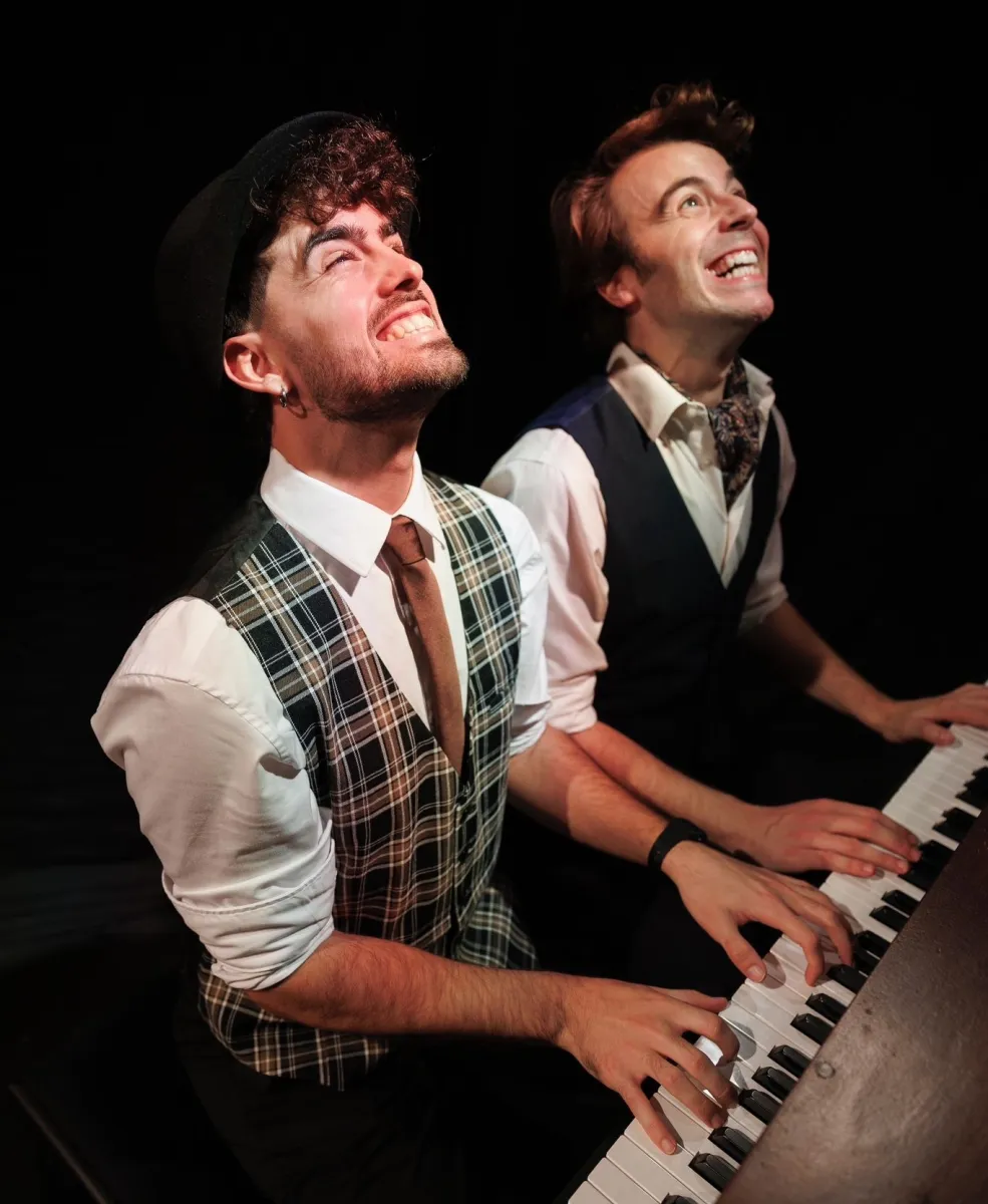 Imagen del musical Assassinat per a dos