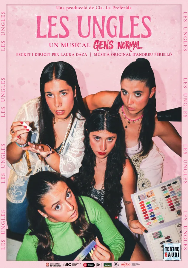 Poster del musical Les ungles