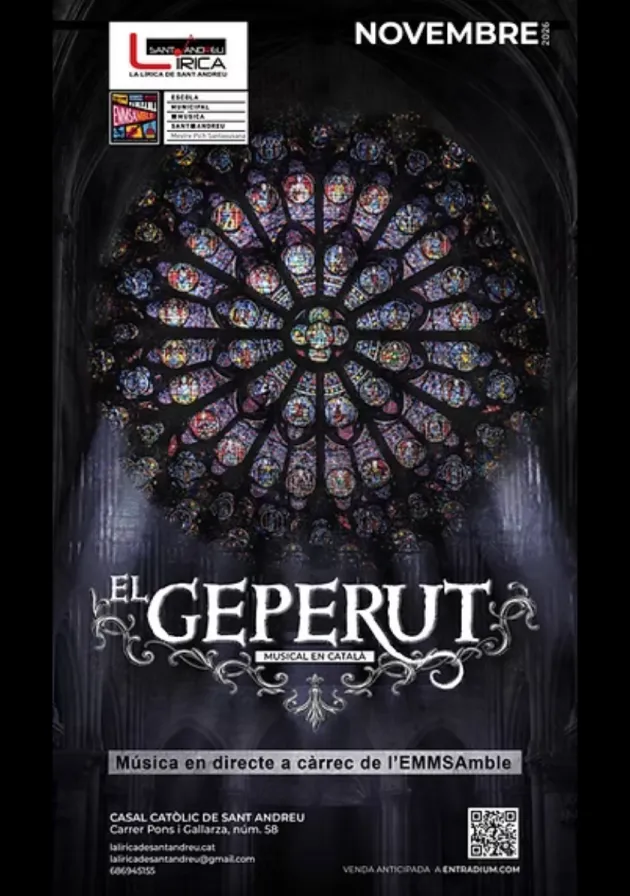 Poster del musical El geperut