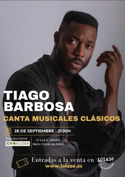 Tiago Barbosa canta musicales clásicos