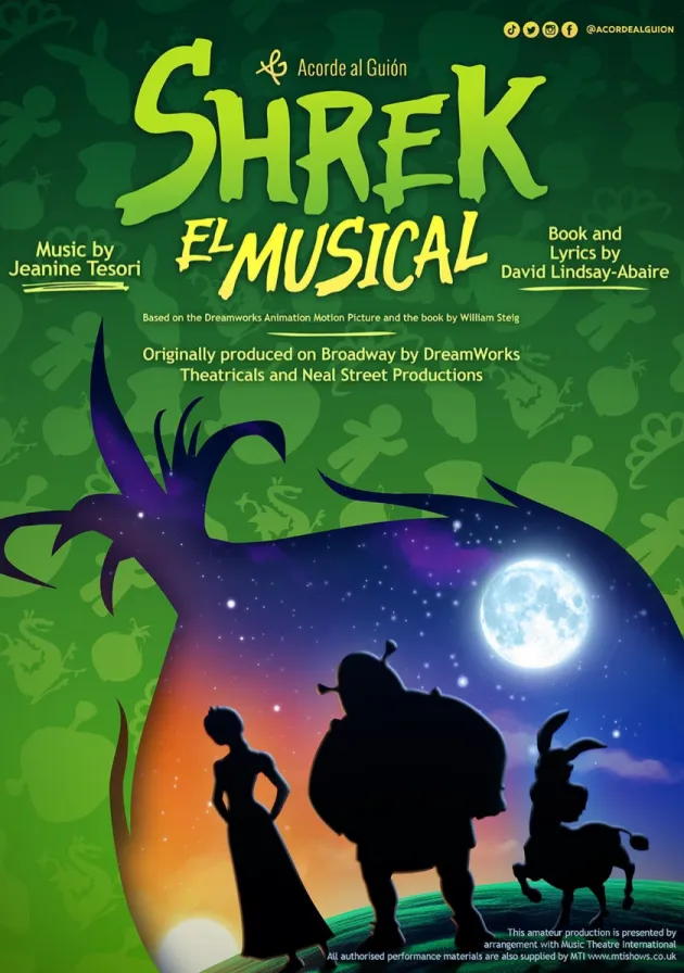 Poster del musical Shrek