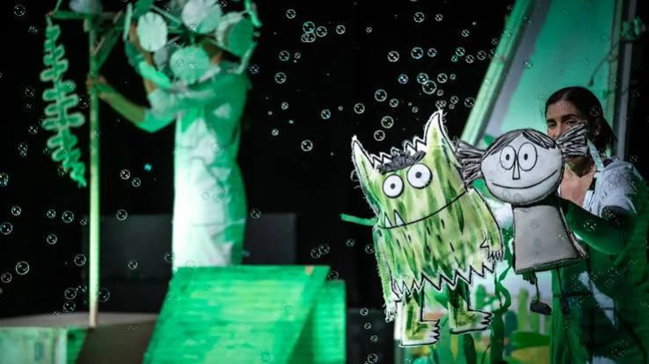 Imagen del musical El monstre de colors