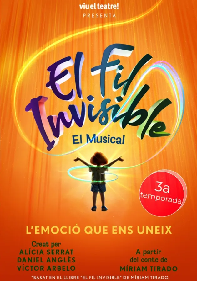 Poster del musical El fil invisible