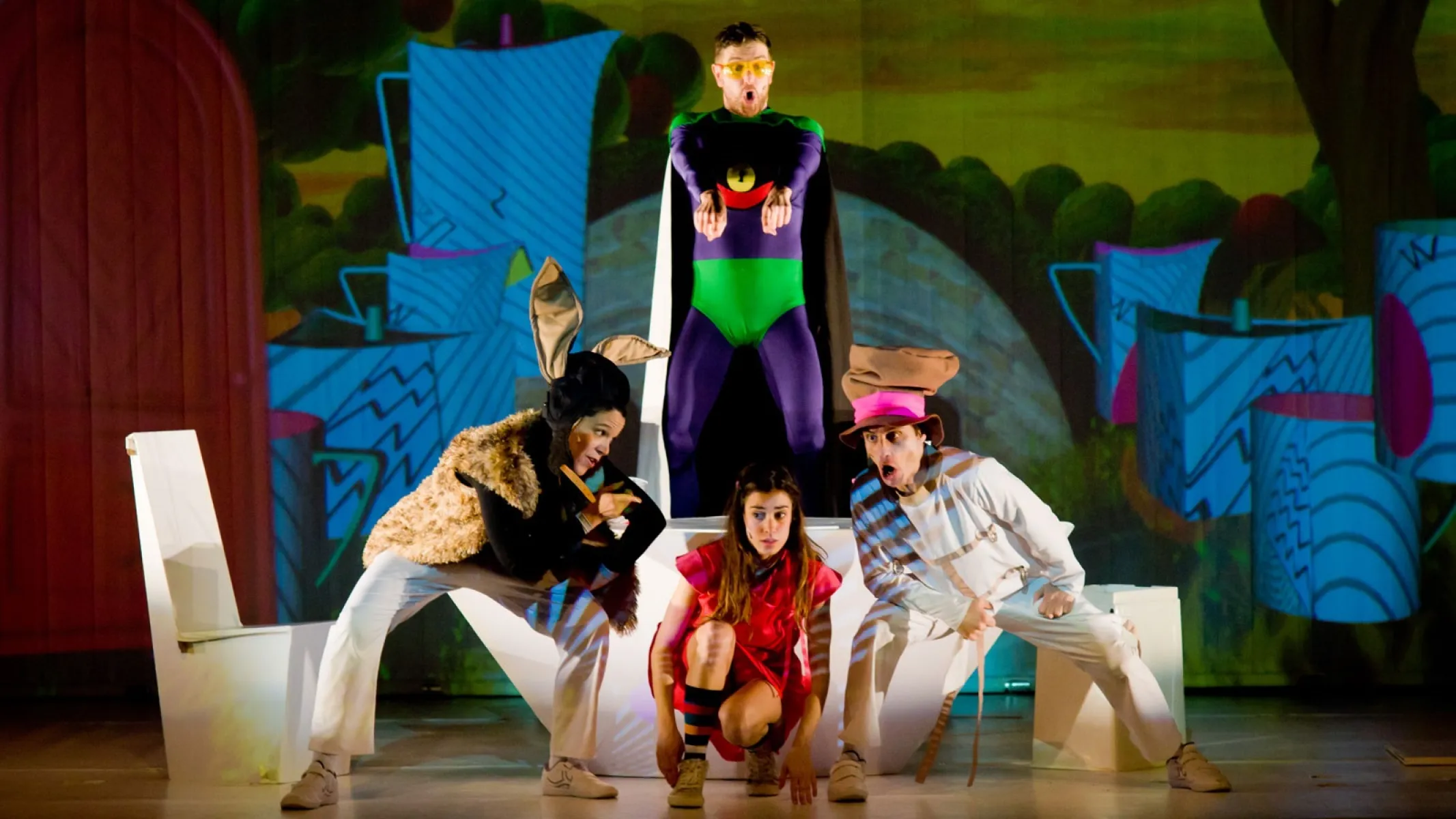 Imagen del musical Alícia al país dels mòbils