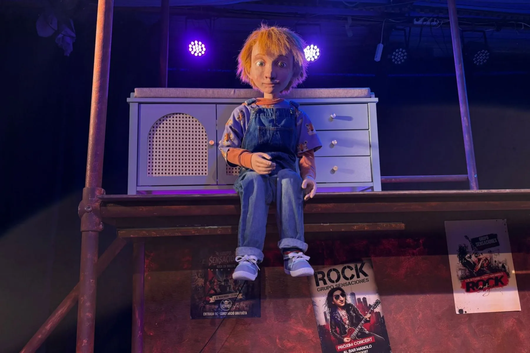 Imagen del musical La família que va vèncer la por