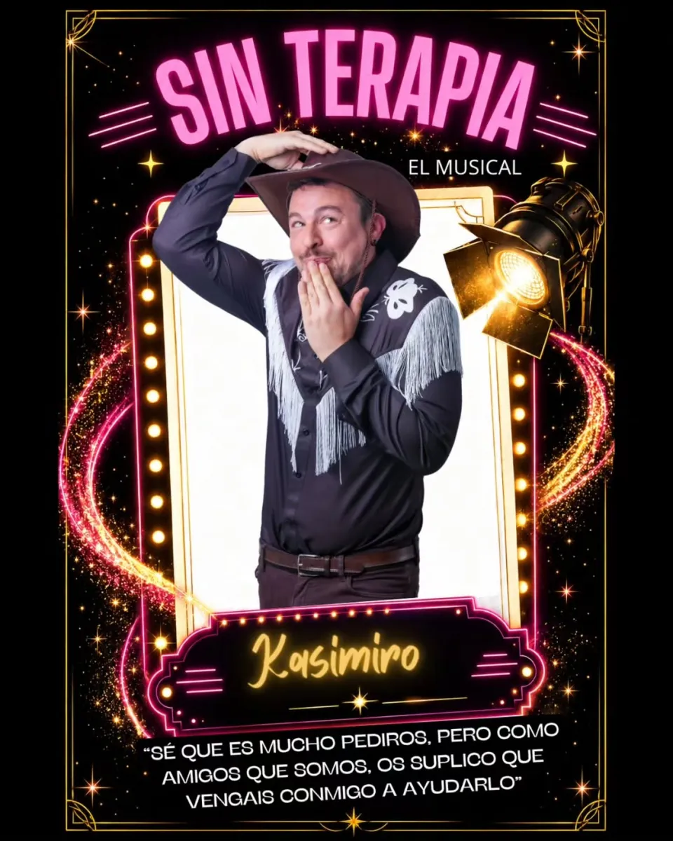 Imagen del musical Sin terapia