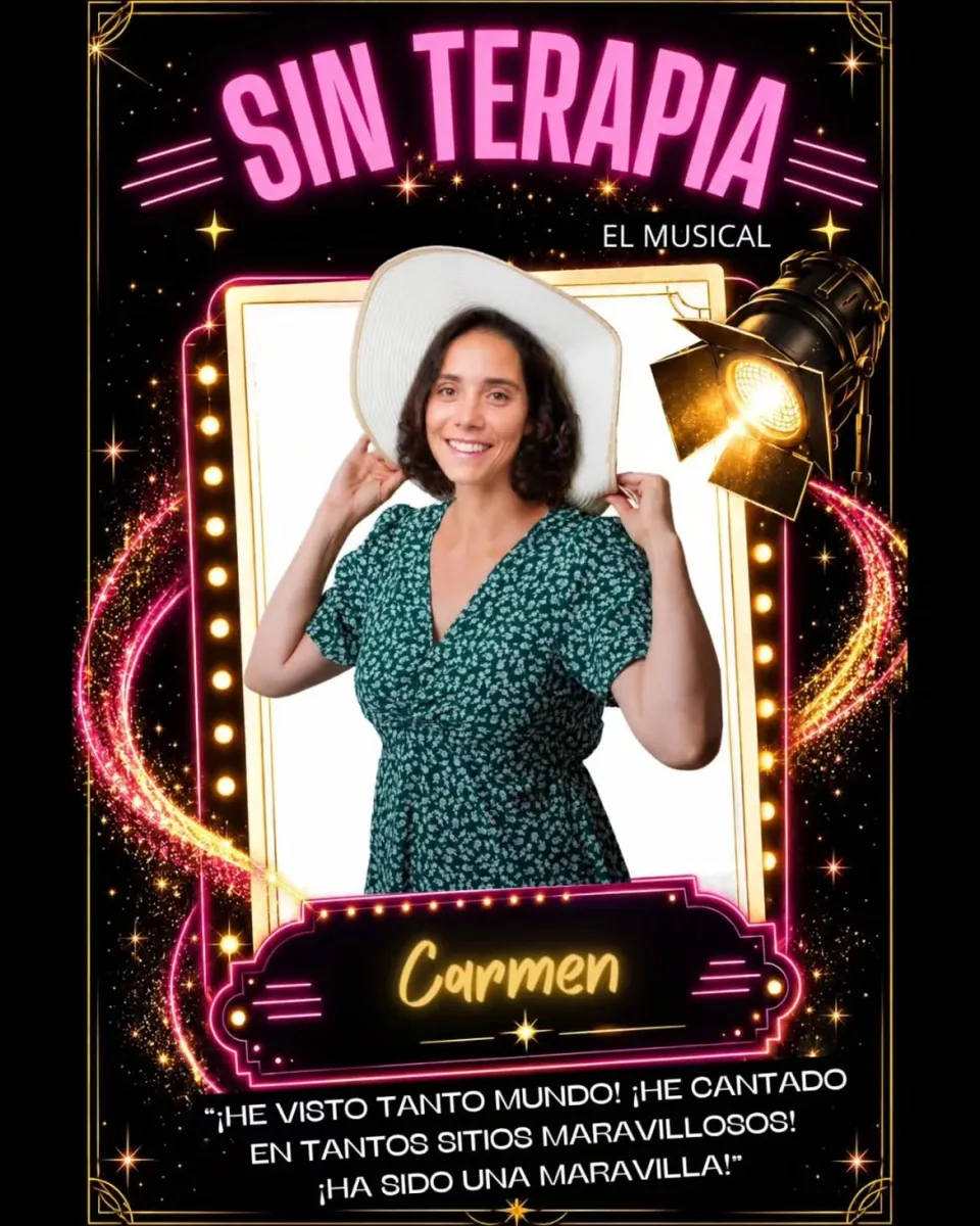 Imagen del musical Sin terapia